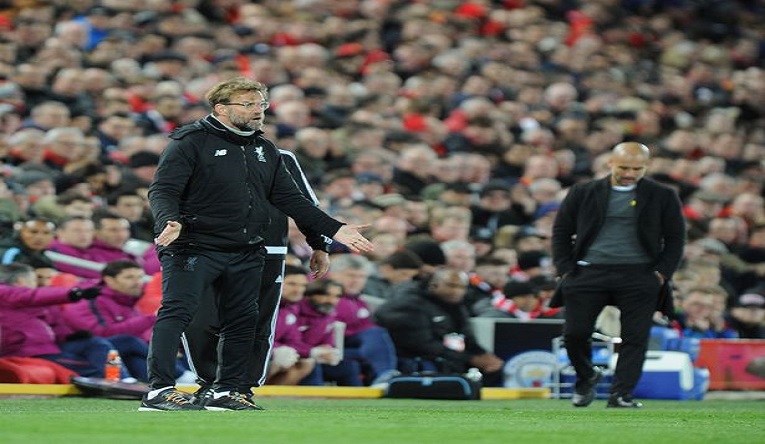 ليفربول ومانشستر سيتي في صراع الصدارة بالدوري الإنجليزي اليوم