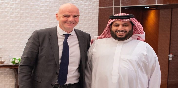 السعودية تدعم إنفانتينو في انتخابات الفيفا