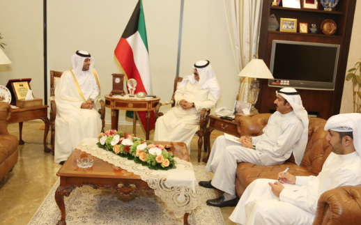 نائب وزير الخارجية يلتقي السفير القطري