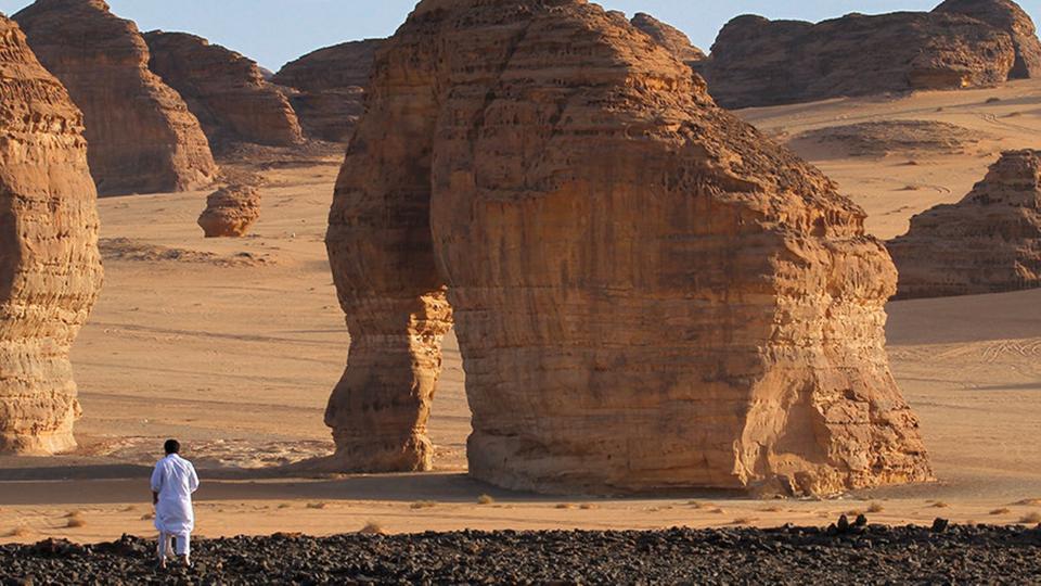 فيل صخري في السعودية.. الأغرب في العالم