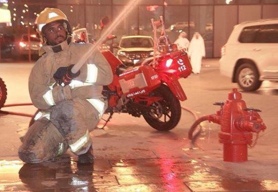 الإطفاء تدشن “الدراجات النارية” للتدخل السريع في الأسواق والأماكن المزدحمة