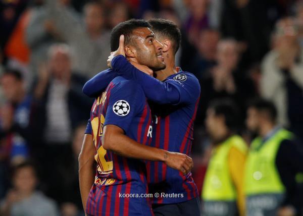برشلونة يخنق الأفاعي بثنائية #برشلونه_انتر