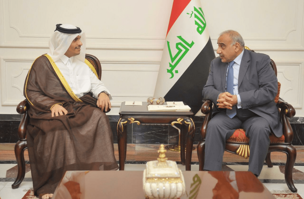 قطر توجه دعوة رسمية إلى رئيس الوزراء العراقي الجديد لزيارتها