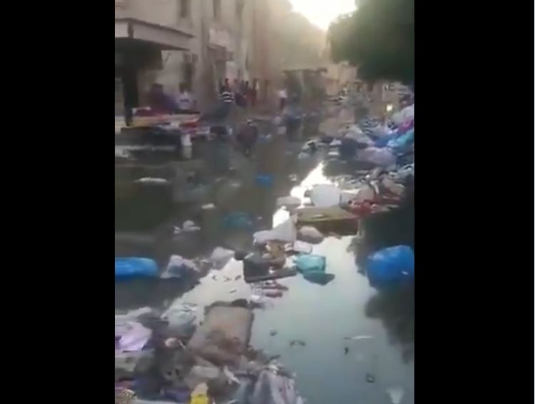 بالفيديو | مواطن يوثق أحد شوارع منطقة الحساوي !!