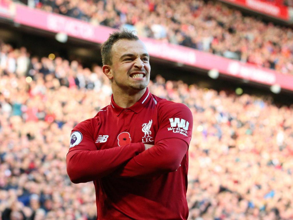 جماهير #ليفربول تطالب بمشاركة شاكيري أساسيًا