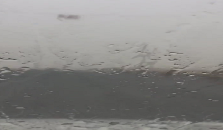 بالڤيديو | أمطار غزيرة في #الجهراء #مطر_الكويت