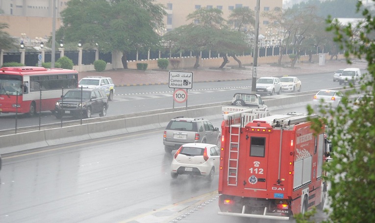 #أمطار_الكويت | 8 آلاف بلاغ للداخلية