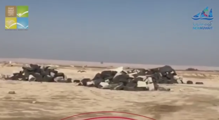 رصد شركة مخالفة لقانون البيئة في منطقة جابر الأحمد