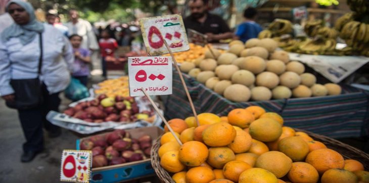التضخم يرتفع مجددًا في مصر