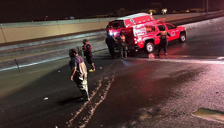 “الإطفاء” تتلقى 65 بلاغًا بسبب الأمطار اليوم #مطر_الكويت