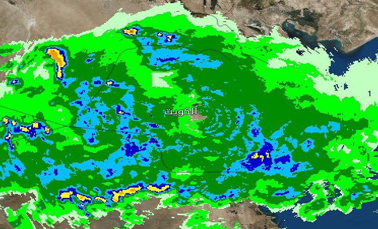 بالصورة | #الكويت تحت الأمطار #امطار_الخير #مطر_الكويت