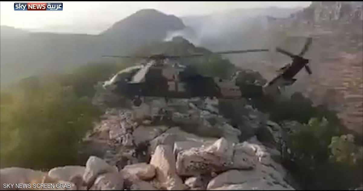 إنزال جوي للجيش اليمني في مسقط رأس زعيم الحوثيين