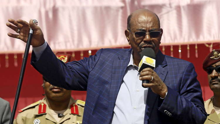 #البشير يدعو الشرطة إلى الامتناع عن استخدام القوة المفرطة ضد المتظاهرين