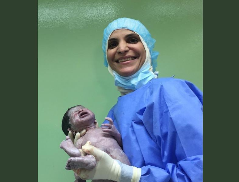 صورة |  أول مولود كويتي في العام الجديد بـ #مستشفى_الفروانية
