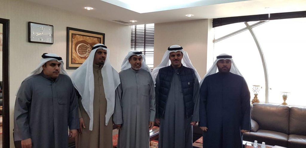 وزير الأوقاف يستقبل أعضاء جمعية المكفوفين