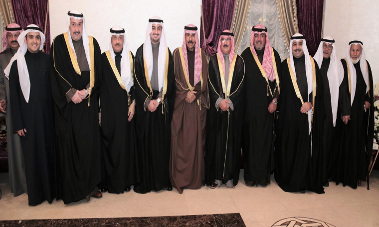 صور | سمو ولي العهد يحضر عقد قران أحد المواطنين