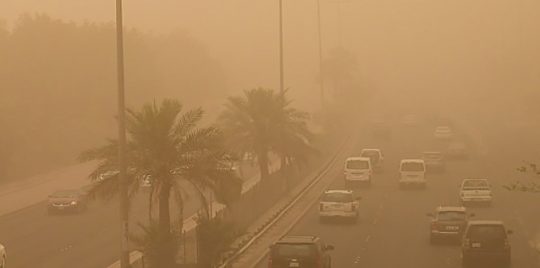 الليلة أمطار خفيفة… وغدا غبار