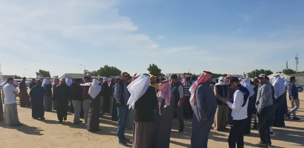 فيديو| اعتصام البدون في أجواء أمنية هادئة #اعتصام_١١_١_للبدون