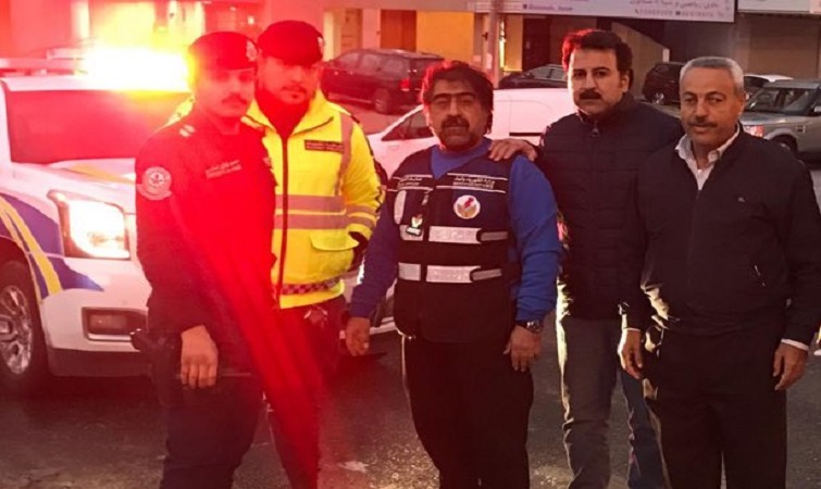 تسرب مياه بأحد الخطوط في السالمية