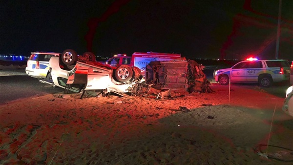 الداخلية تبحث عن شهود عيان لحادث سير أودى بحياة 6 مصريين وإصابة 5 مواطنين