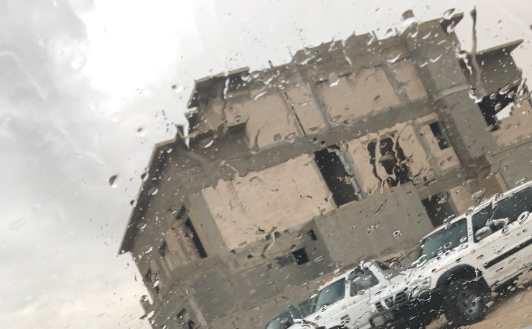 أمطار رعدية الآن على بعض المناطق