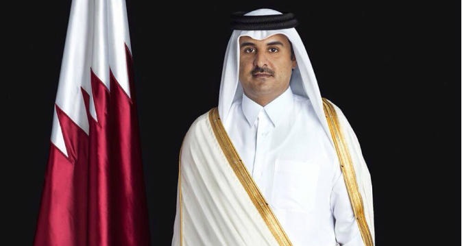 أمير #قطر الشيخ تميم بن حمد يغادر #الدوحة إلى #الكويت