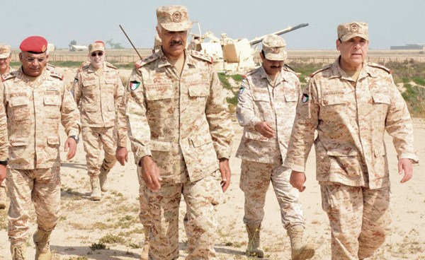 الخضر: قواتنا المسلحة العين الساهرة لحماية الكويت