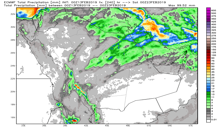 أمطار غزيرة وحالة من عدم استقرار الطقس في #الكويت ودول خليجية غدًا