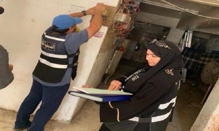 حملة موسعة لـ”ضبطية الكهرباء” على الفروانية وحولي