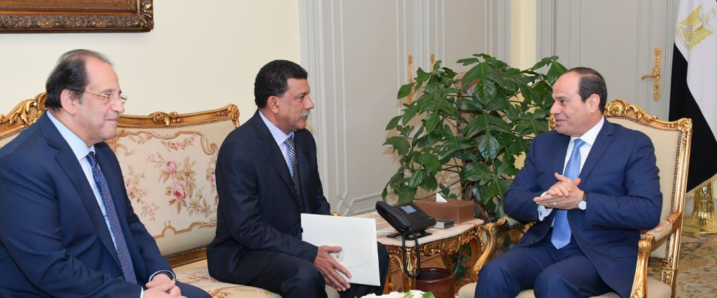 السيسي يستقبل رئيس المخابرات السوداني