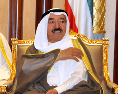 سمو أمير البلاد يستقبل رئيس وزراء قطر في مكة المكرمة