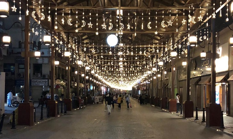 المباركية تتزين لاستقبال #شهر_رمضان