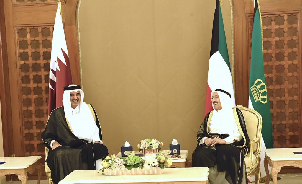 أمير دولة قطر يغادر البلاد بعد زيارة أخوية #الكويت_ترحب_بتميم_المجد