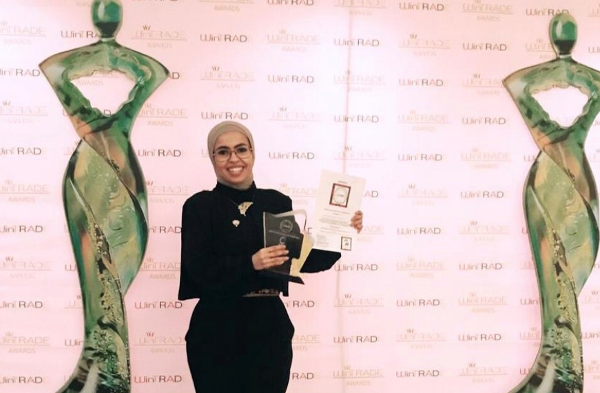مهندسة كويتية تحصل على الجائزة الذهبية المزدوجة من منظمة دولية