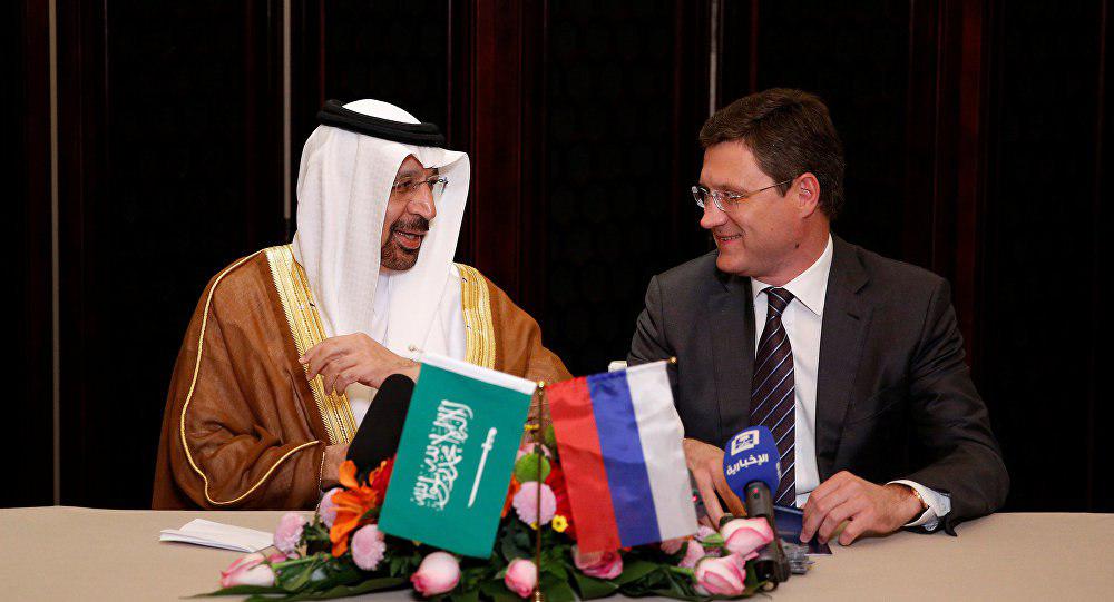 وزيرا الطاقة الروسي والسعودي يلتقيان الأسبوع المقبل في موسكو