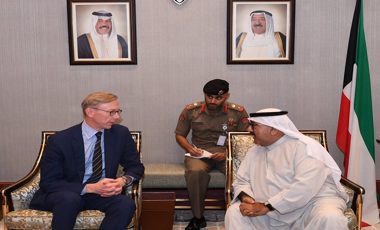 النائب الأول يلتقي المسؤول الأمريكي عن نشاطات إيران