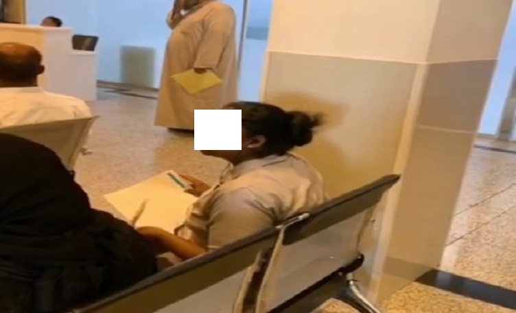 خادمة تعتدي على فتاة كويتية أمام الناس