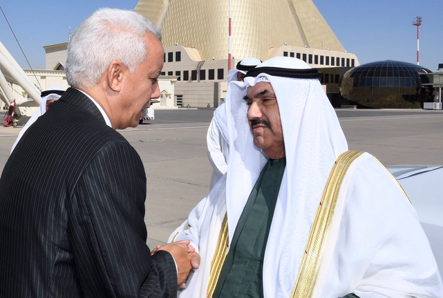 ممثل سمو الأمير يحضر مراسم تشييع الرئيس #السبسي في تونس