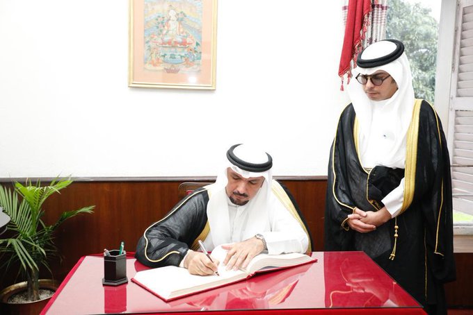 سفير الكويت لدى الهند يقدم أوراق إعتماده سفيرا غير مقيم لدى النيبال