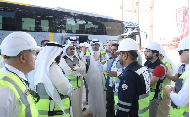(الخدمات) الوزارية: انجاز 36 بالمئة من مبنى الركاب “تي2”