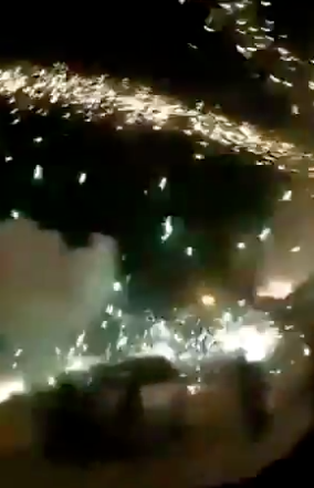 فيديو | إصابة طفلة أثناء إطلاق الألعاب النارية في الرياض #اليوم_الوطني89_للسعوديه