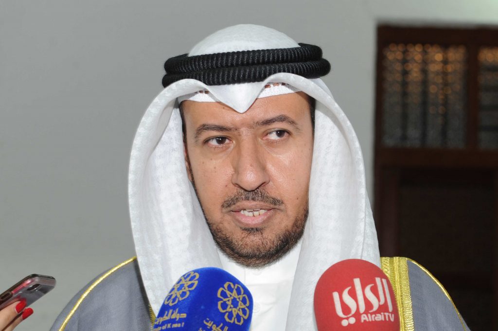 وزير العدل  د.فهد العفاسي :  اسهامات سمو الامير وضعت الكويت على خارطة العمل الإنساني