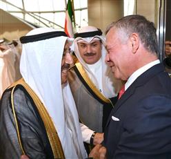 العاهل الأردني يصل إلى البلاد في زيارة أخوية