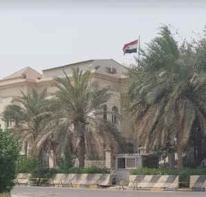 القنصلية المصرية مستمرة في السلام… بينما السفارة انتقلت إلى الصديق لهدم مقرها القديم