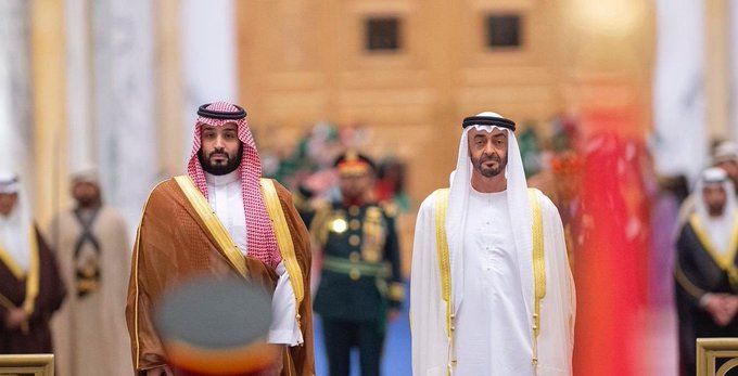 محمد بن سلمان: السعودية والإمارات نموذج استثنائي.. محمد بن زايد: مستمرون في تعزيز علاقاتنا بالمملكة..