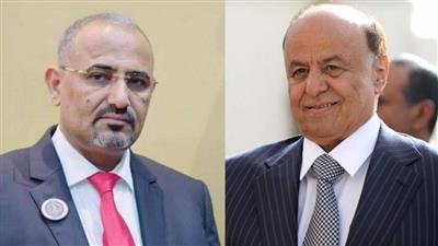 الرئيس اليمني يلتقي عيدروس الزبيدي ونائبه في الرياض