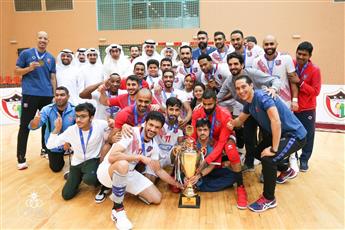الكويت يحتفظ بلقب «اتحاد الطائرة»
