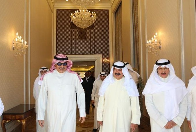 صباح الخالد يتلقى التهاني بمناسبة تعيينه رئيسًا للوزراء