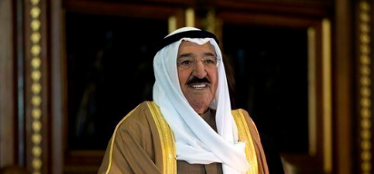 سمو الأمير يستقبل الغانم والمبارك ورئيس الوزراء