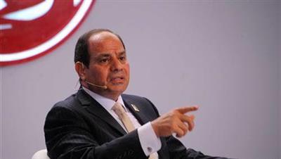 السيسي: حكومة السراج أسيرة للميليشيات المسلحة والإرهابية